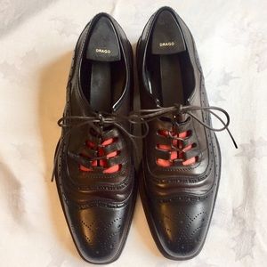 Dolce & Cabbana Cut Out Lace  Up Shoes
